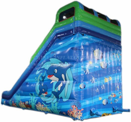 T8-4218 Coral Crush Water Slide &Amp; Slip N Slide