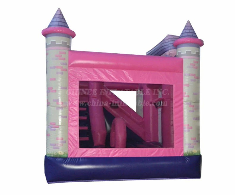 T2-4439 Princess Bouncy Castle & Slide