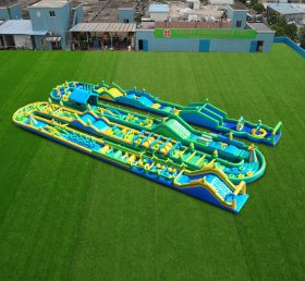 T7-1527 Pista de barrera inflable gigante