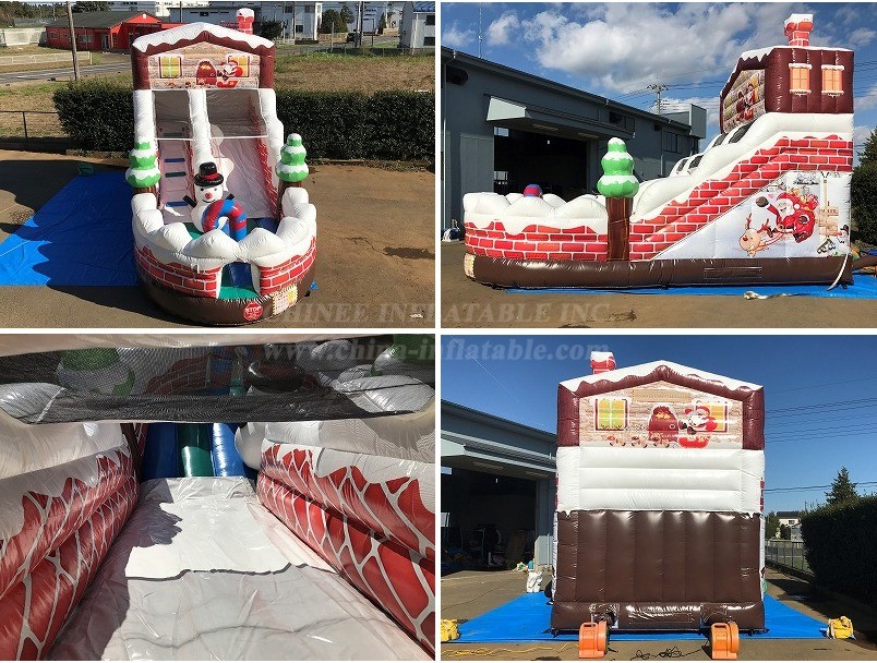 T8-4173 Christmas Winter Slide