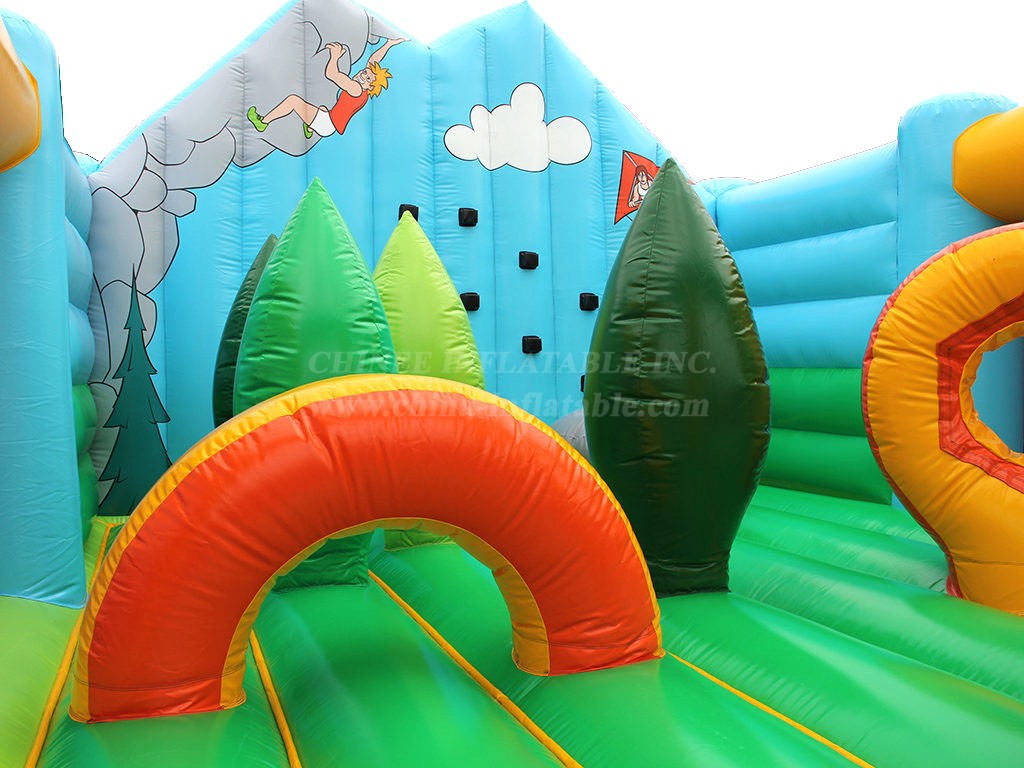 T2-4577 Mountain Climbing Complex Bouncy Castle