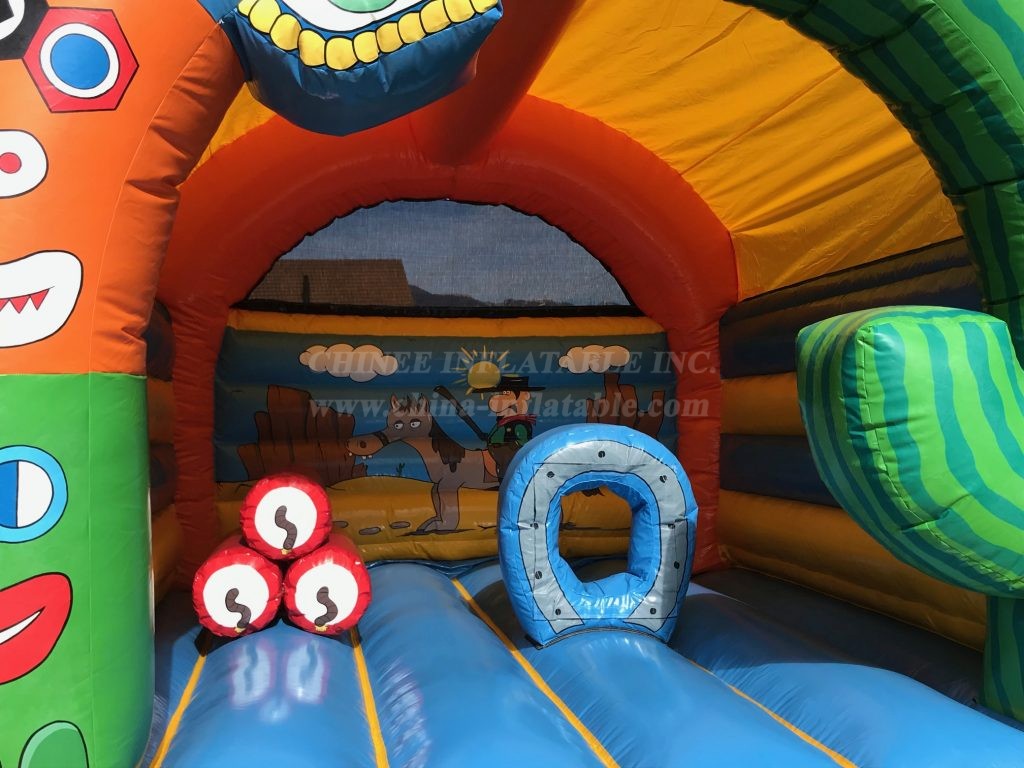 T2-4719 Wild West Bouncy Castle