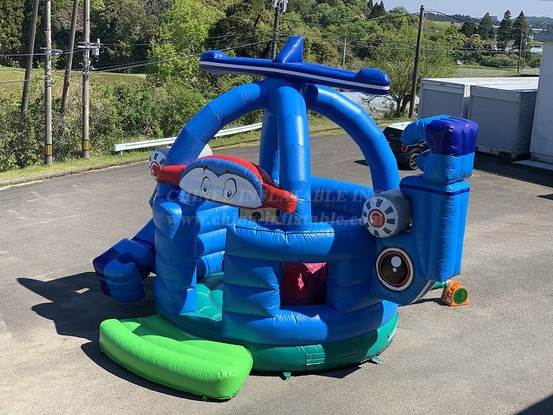 T2-4732 Helicopter Bouncy Castle