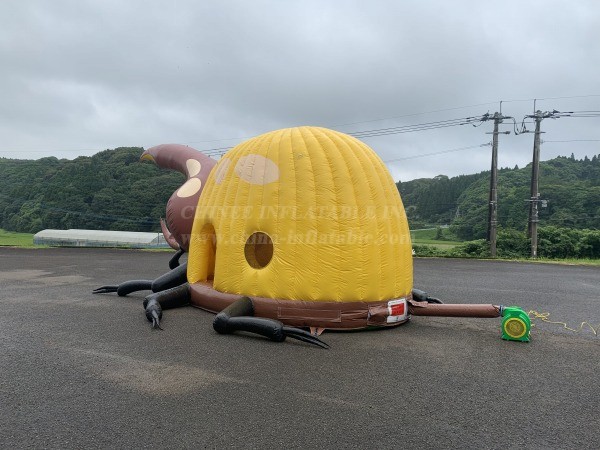 T2-4766 Beetles Inflatable Bouncer