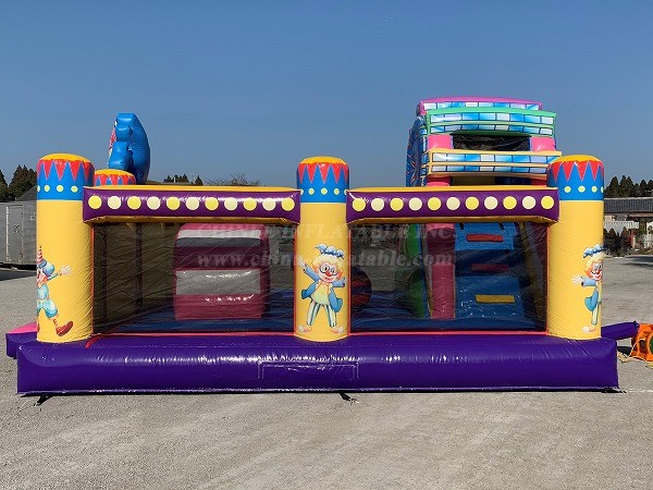 T2-4688 Circus Bouncy Castle