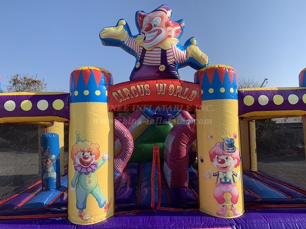 T2-4688 Circus Bouncy Castle