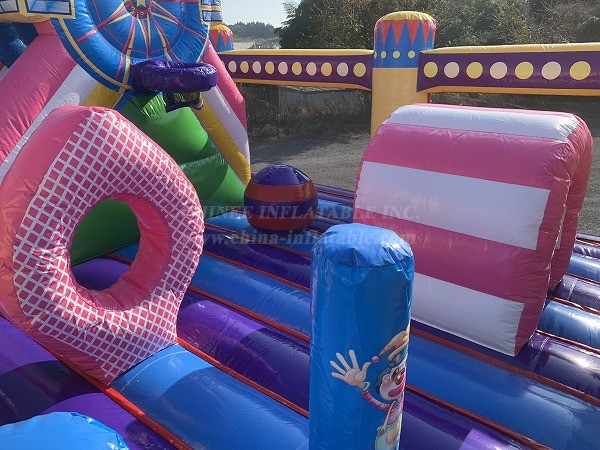 T2-4688 Circus Bouncy Castle