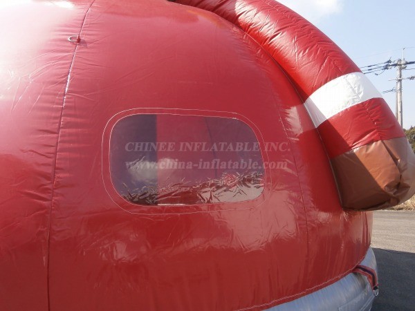 T2-4768 Bear Soldier Dome Bouncer