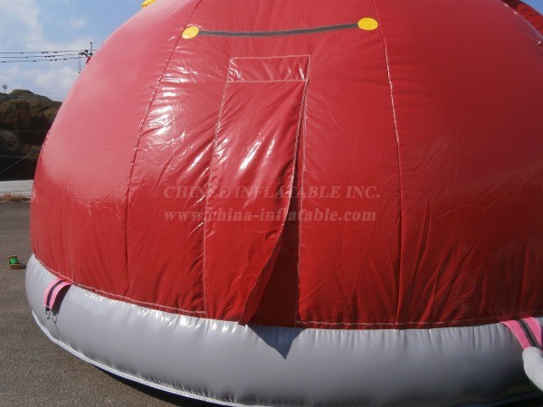 T2-4768 Bear Soldier Dome Bouncer