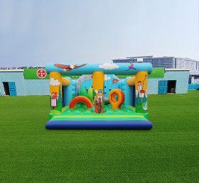 T2-4577 Castillo inflable integrado de montañismo