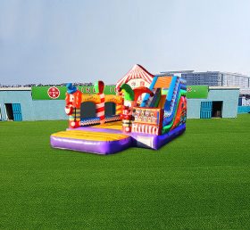 T2-4725 Castillo inflable de circo con tobogán