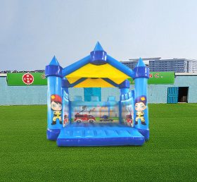 T2-4913 Castillo inflable del bombero