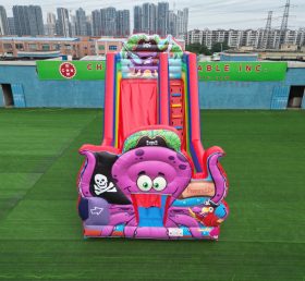 T8-4275 Escalera inflable de pulpo pirata