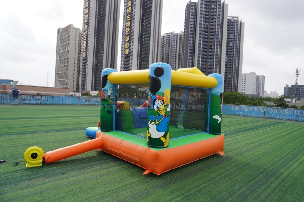 T2-4980 Disney Mickey Mouse Bounce House With Slide