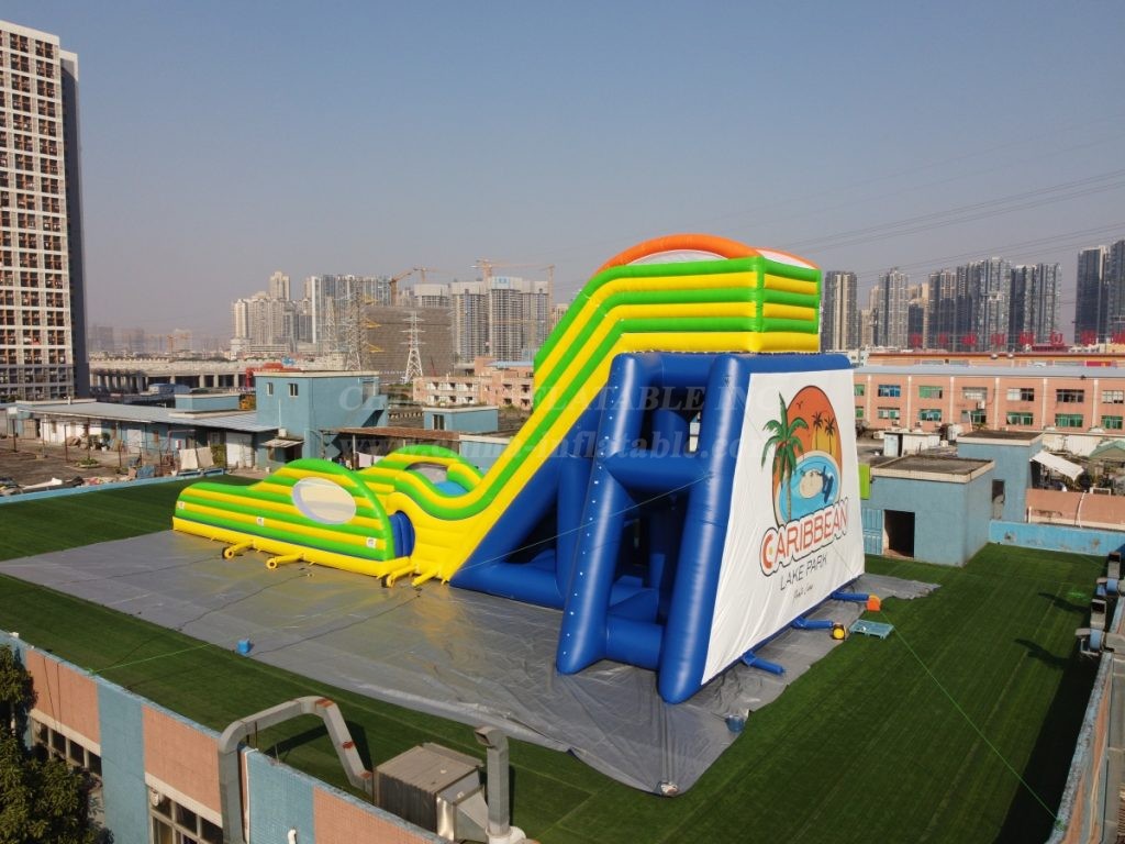 T8-5010 Giant Inflatable Slide With Extreme Jump