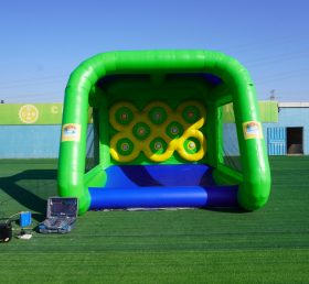 T11-3001 Juego interactivo inflable juego de disparos Ips