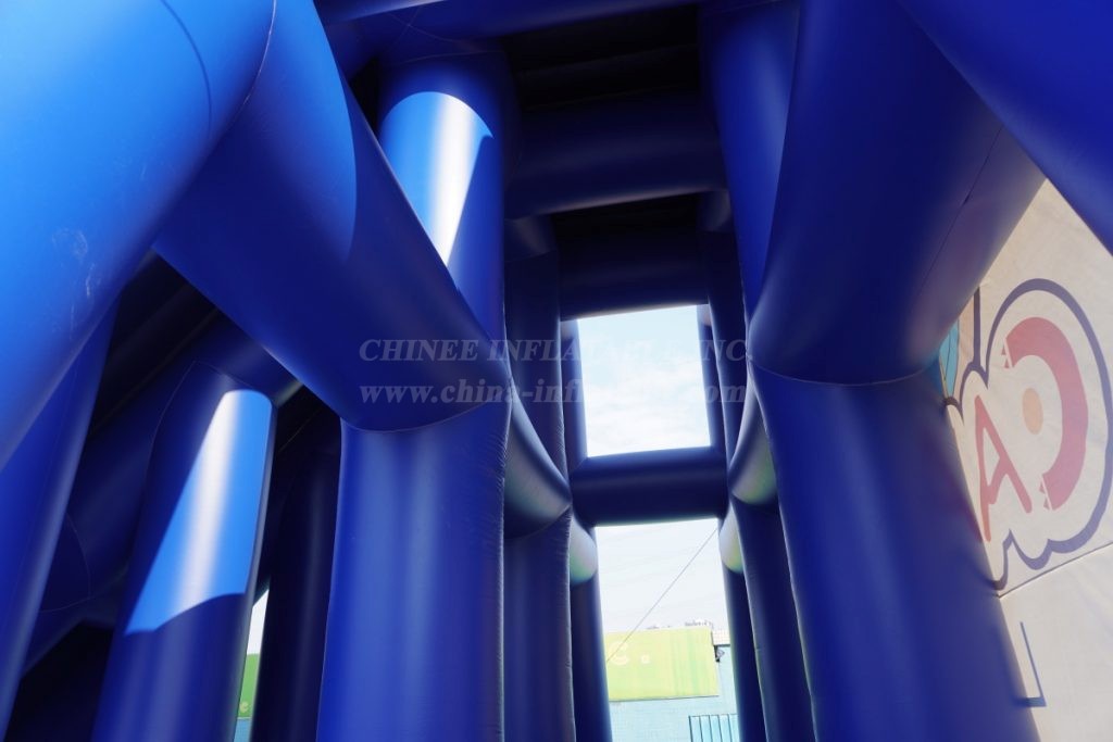 T8-5010 Giant Inflatable Slide With Extreme Jump