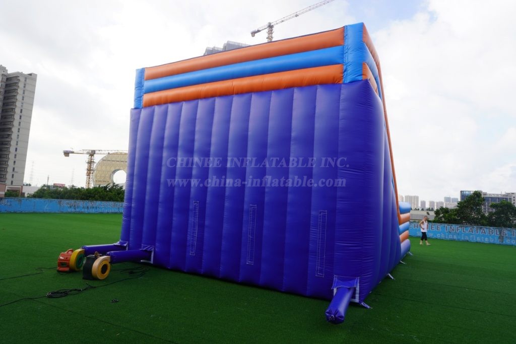 T8-1543 Dual Lane Inflatable Slide & Obstacle Course