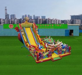 Parque temático inflable Dragon Battle T6-1121