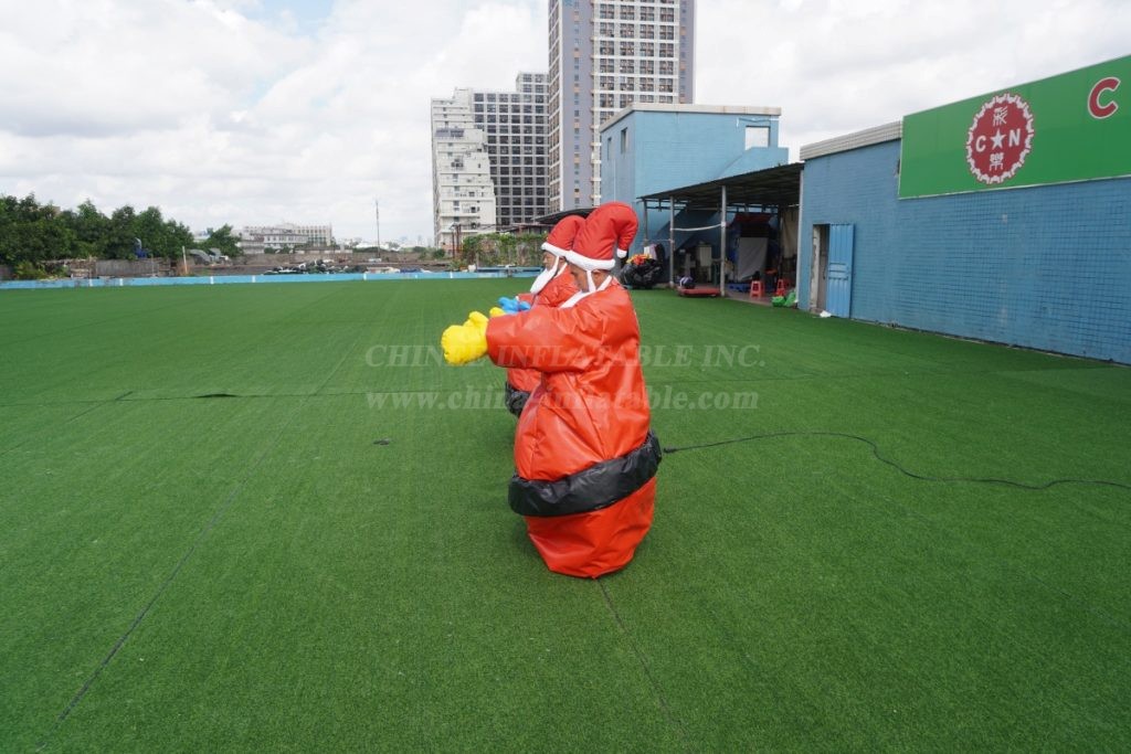 T11-661 Santa Claus Inflatable Sumo Suit