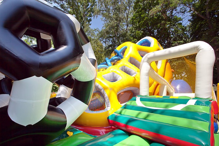 T6-1155 Inflatable Golden Boot Theme Park