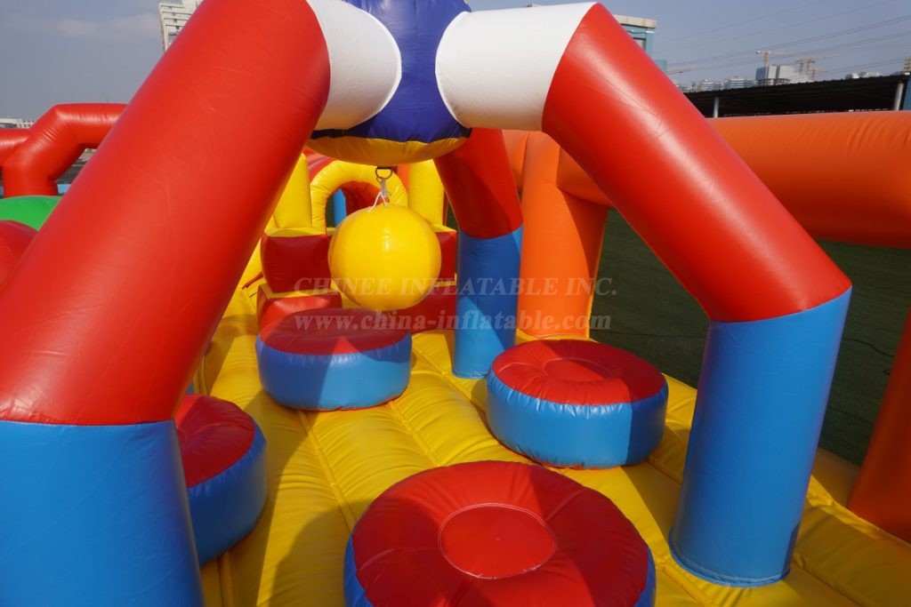 GF2-087 200m² Giant Inflatable Obstacle Course Park