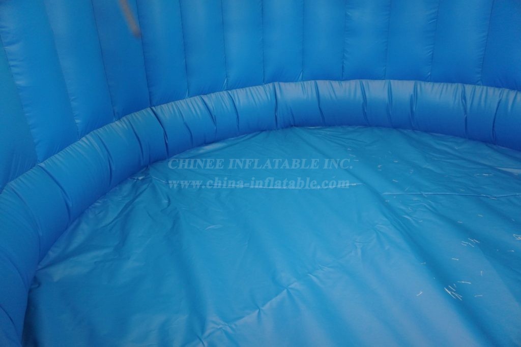 T2-1484 Garden house style bounce house