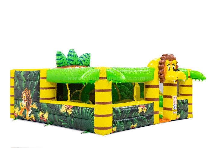 T2-7064 Playpark Lion Bounce House
