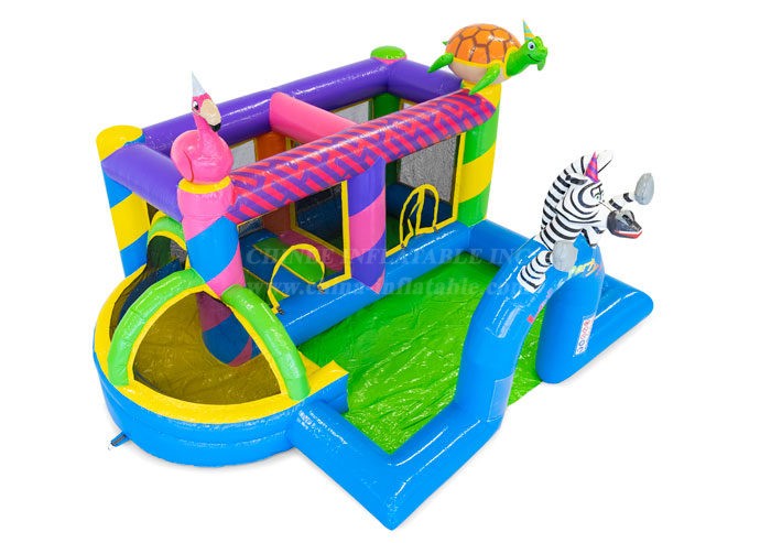 T2-7065 Playpark XL Bouncy House Party