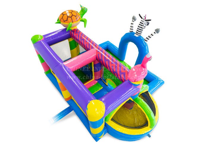 T2-7065 Playpark XL Bouncy House Party