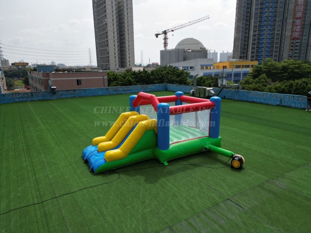 T2-8003 Bounce House With Slide