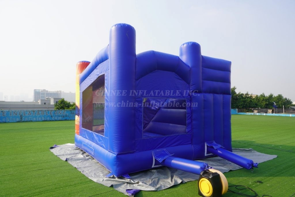 T2-3226A Pokémon theme bouncy castle with slide