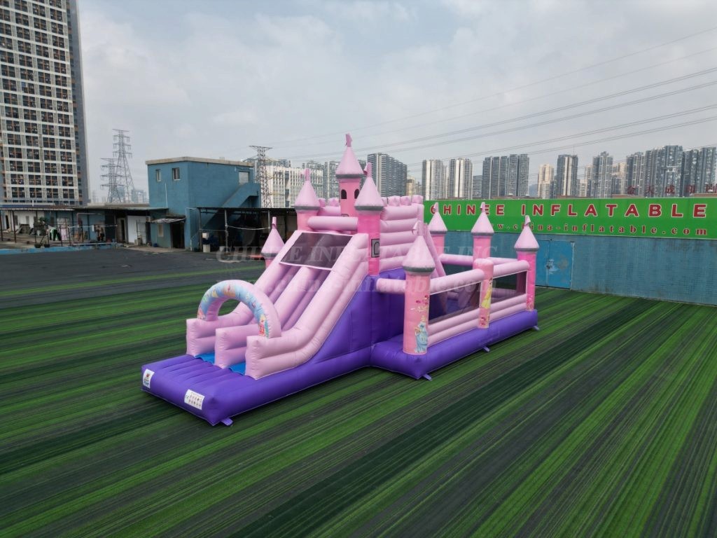 T2-8391 Princess Parties Inflatable Castles
