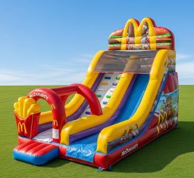 T8-8207 Mcdonald Theme Inflatable Dry Sl...