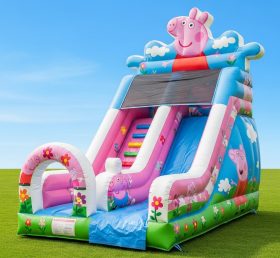 T8-8250 Peppa Pig Theme Inflatable Dry S...