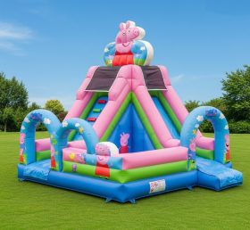 T8-8252 Peppa Pig Theme Inflatable Dry S...