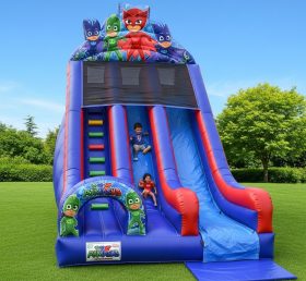 T8-8263 Pj Masks Theme Inflatable Dry Sl...
