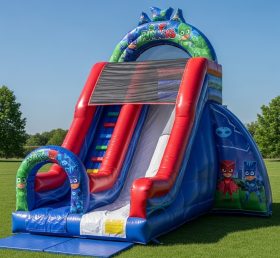 T8-8265 Pj Masks Theme Inflatable Dry Sl...
