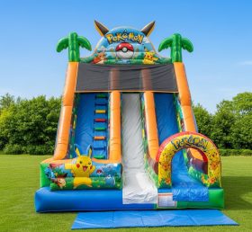 T8-8268 Pokemon Theme Inflatable Dry Sli...