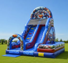 T8-8322 Superhero Theme Inflatable Dry S...
