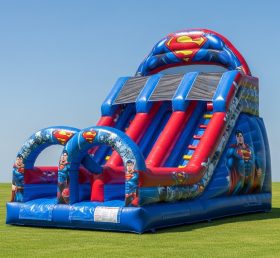 T8-8324 Superman Theme Inflatable Dry Sl...