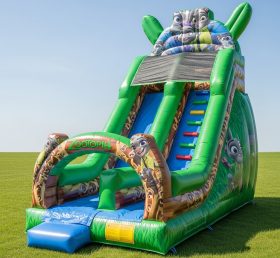 T8-8403 Zootopia Theme Inflatable Dry Sl...