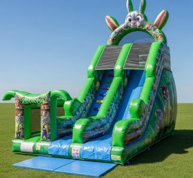 T8-8404 Zootopia Theme Inflatable Dry Sl...