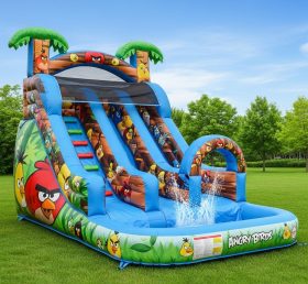 T8-8407 Angry Birds Theme Inflatable Wat...