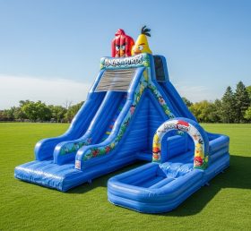 T8-8601 Angry Birds Theme Inflatable Wat...