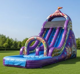 T8-8429 Circus Theme Inflatable Water Sl...
