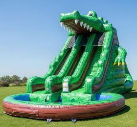 T8-8432 Crocodile Theme Inflatable Water...