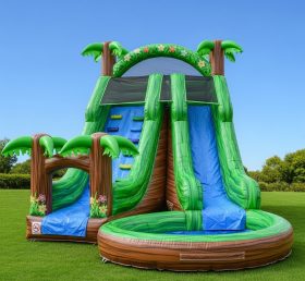 T8-8463 Jungle Theme Theme Inflatable Wa...