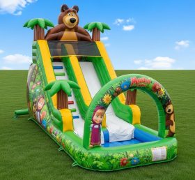 T8-8474 Masha And The Bear Theme Inflata...
