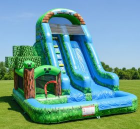 T8-8486 Minecraft Theme Inflatable Water...